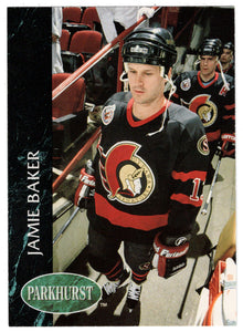 Jamie Baker - Ottawa Senators (NHL Hockey Card) 1992-93 Parkhurst # 353 Mint