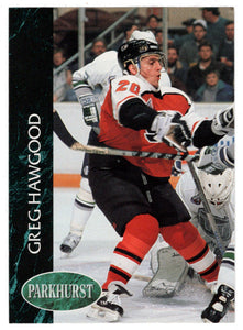 Greg Hawgood - Philadelphia Flyers (NHL Hockey Card) 1992-93 Parkhurst # 361 Mint