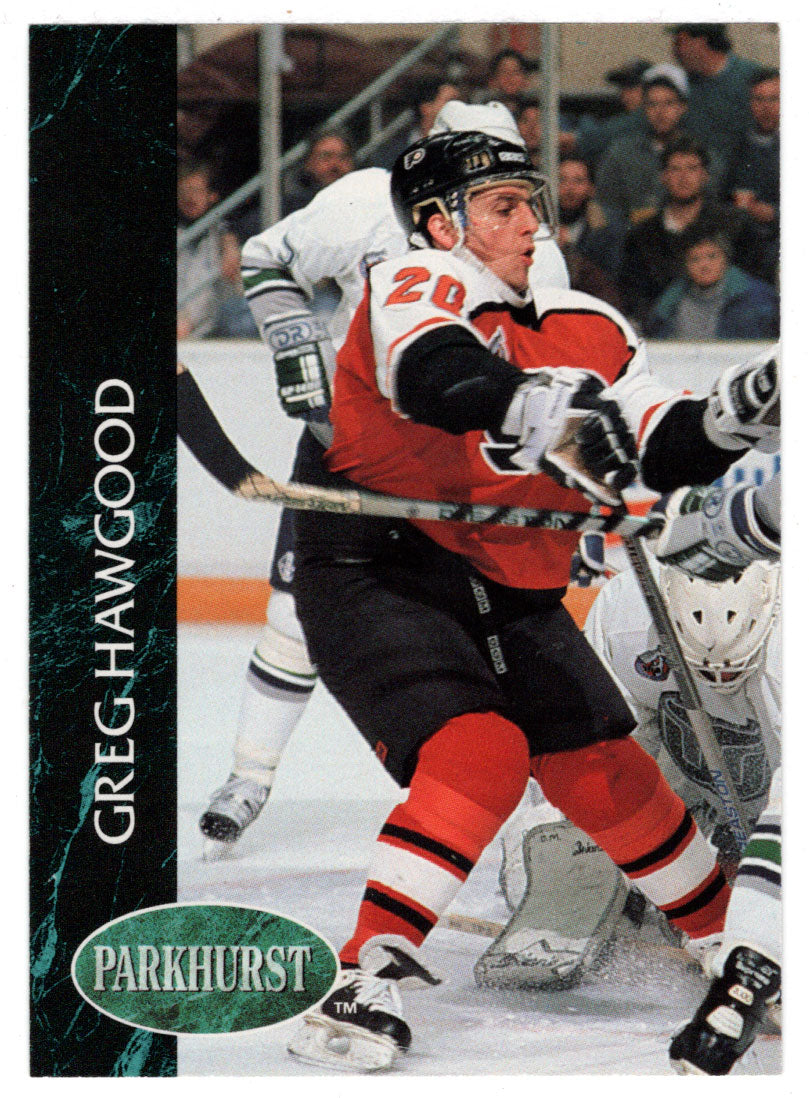 Greg Hawgood - Philadelphia Flyers (NHL Hockey Card) 1992-93 Parkhurst # 361 Mint