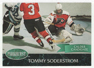 Tommy Soderstrom RC - Philadelphia Flyers (NHL Hockey Card) 1992-93 Parkhurst # 367 Mint