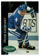 Valeri Kamensky - Quebec Nordiques (NHL Hockey Card) 1992-93 Parkhurst # 377 Mint