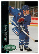 Steven Finn - Quebec Nordiques (NHL Hockey Card) 1992-93 Parkhurst # 379 Mint