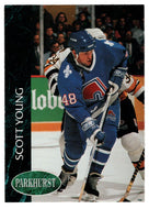 Scott Young - Quebec Nordiques (NHL Hockey Card) 1992-93 Parkhurst # 383 Mint