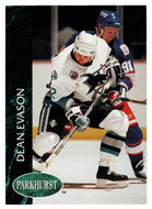 Dean Evason - San Jose Sharks (NHL Hockey Card) 1992-93 Parkhurst # 392 Mint