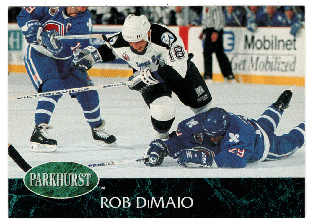 Rob DiMaio - Tampa Bay Lightning (NHL Hockey Card) 1992-93 Parkhurst # 402 Mint