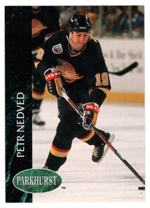 Petr Nedved - Vancouver Canucks (NHL Hockey Card) 1992-93 Parkhurst # 418 Mint