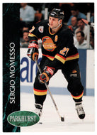 Sergio Momesso - Vancouver Canucks (NHL Hockey Card) 1992-93 Parkhurst # 421 Mint