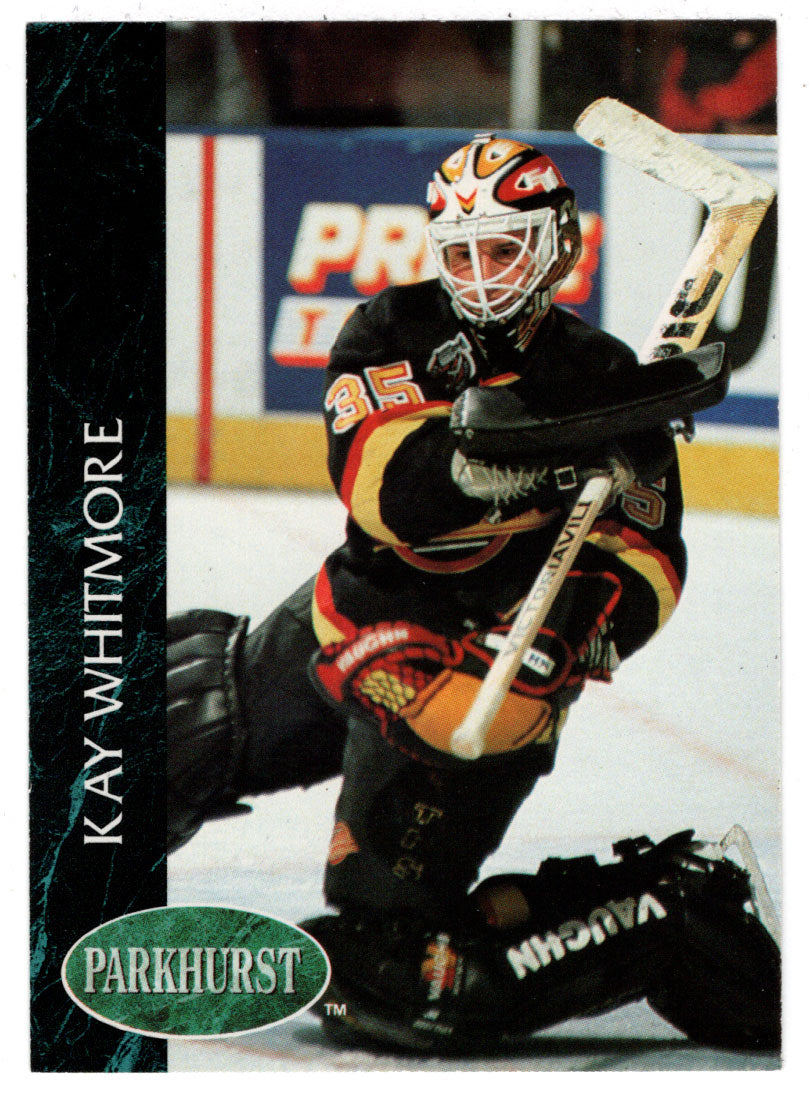 Kay Whitmore - Vancouver Canucks (NHL Hockey Card) 1992-93 Parkhurst # 423 Mint