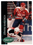Dimitri Khristich - Washington Capitals (NHL Hockey Card) 1992-93 Parkhurst # 428 Mint