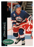 John Druce - Winnipeg Jets (NHL Hockey Card) 1992-93 Parkhurst # 437 Mint