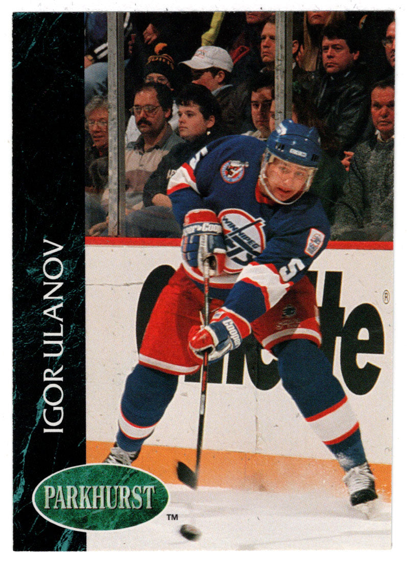 Igor Ulanov - Winnipeg Jets (NHL Hockey Card) 1992-93 Parkhurst # 440 Mint