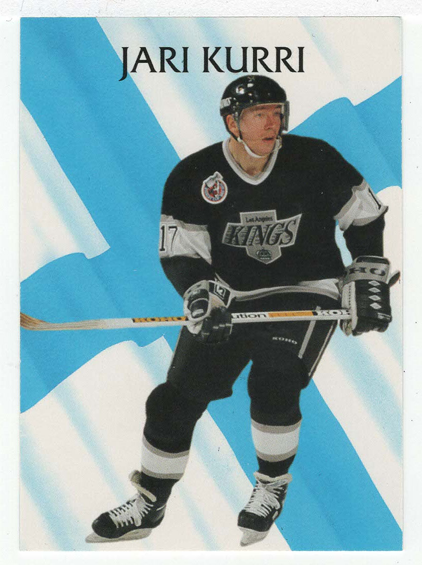 Jari Kurri - Los Angeles Kings - Interntaional Rising Star (NHL Hockey Card) 1992-93 Parkhurst # 445 Mint
