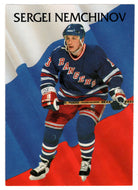 Sergei Nemchinov - New York Rangers - Interntaional Rising Star (NHL Hockey Card) 1992-93 Parkhurst # 447 Mint