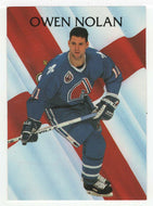 Owen Nolan - Quebec Nordiques - Interntaional Rising Star (NHL Hockey Card) 1992-93 Parkhurst # 455 Mint