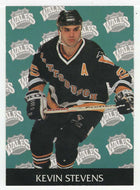 Kevin Stevens - Pittsburgh Penguins - All-Stars (NHL Hockey Card) 1992-93 Parkhurst # 466 Mint