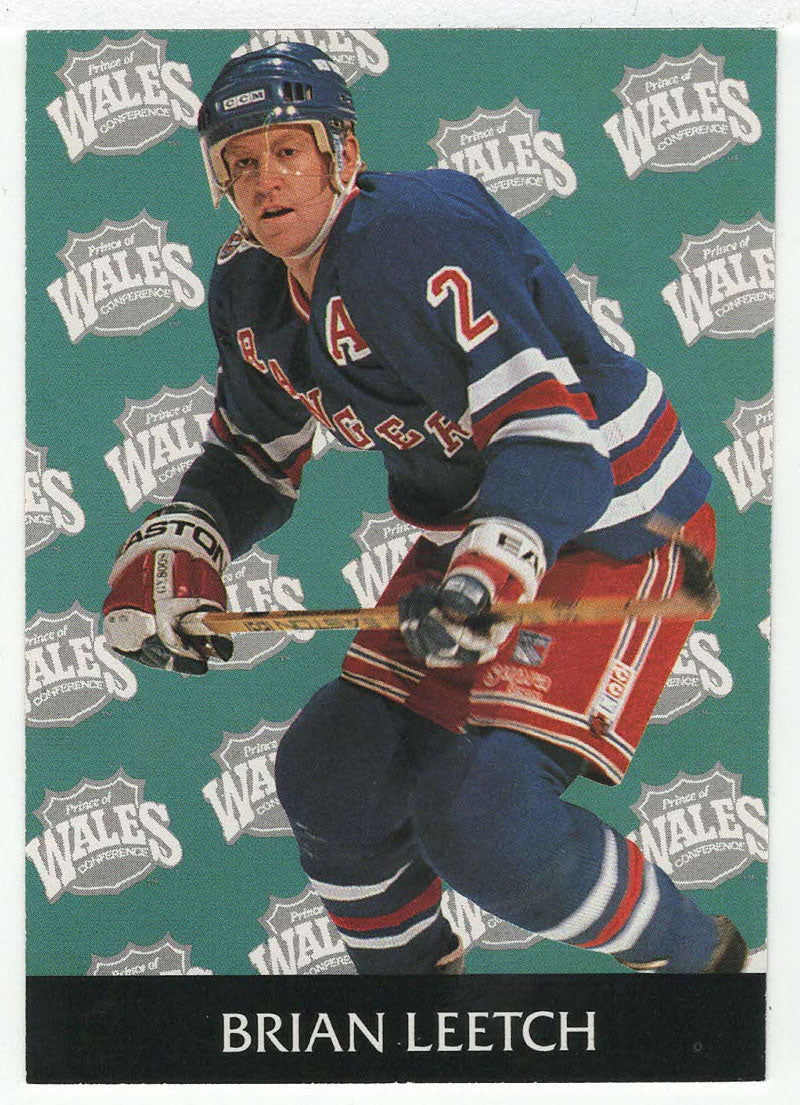 Brian Leetch - New York Rangers - All-Stars (NHL Hockey Card) 1992-93 Parkhurst # 467 Mint