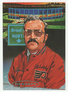 Fred Shero - Philadelphia Flyers - Broad St North (NHL Hockey Card) 1992-93 Parkhurst # 480 Mint