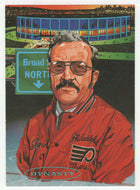 Fred Shero - Philadelphia Flyers - Broad St North (NHL Hockey Card) 1992-93 Parkhurst # 480 Mint
