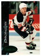 John MacLean - New Jersey Devils - Emerald Ice (NHL Hockey Card) 1992-93 Parkhurst # 90 Mint