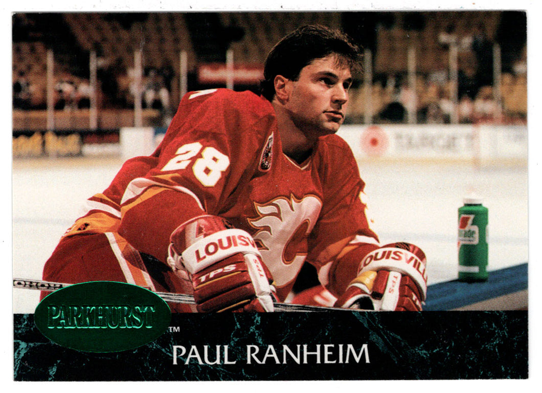 Paul Ranheim - Calgary Flames - Emerald Ice (NHL Hockey Card) 1992-93 Parkhurst # 260 Mint