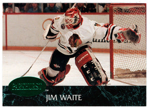 Jim Waite - Chicago Blackhawks - Emerald Ice (NHL Hockey Card) 1992-93 Parkhurst # 270 Mint