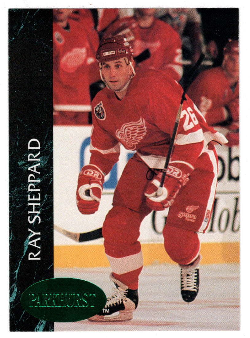 Ray Sheppard - Detroit Red Wings - Emerald Ice (NHL Hockey Card) 1992-93 Parkhurst # 280 Mint