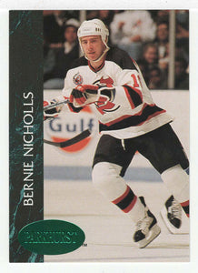 Bernie Nicholls - New Jersey Devils - Emerald Ice (NHL Hockey Card) 1992-93 Parkhurst # 328 Mint