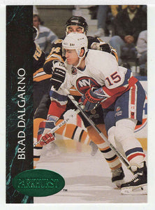 Brad Dalgarno - New York Islanders - Emerald Ice (NHL Hockey Card) 1992-93 Parkhurst # 336 Mint