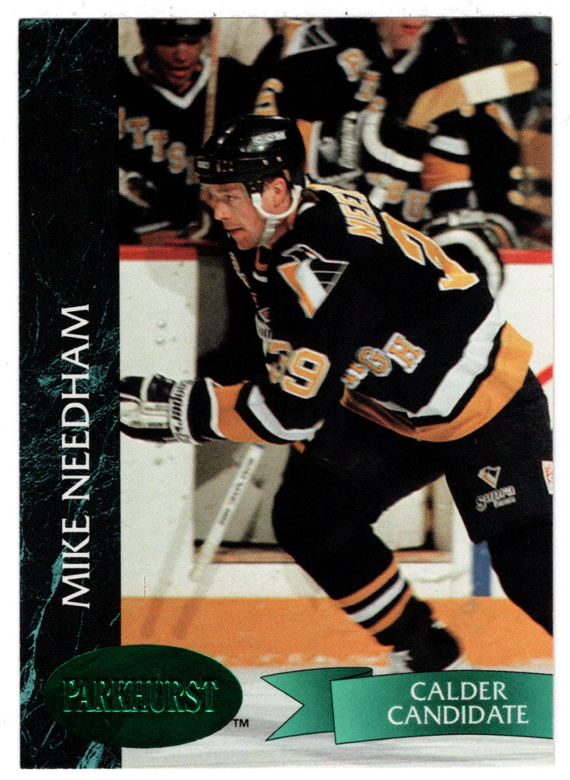Mike Needham - Pittsburgh Penguins - Emerald Ice (NHL Hockey Card) 1992-93 Parkhurst # 370 Mint