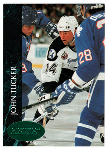 John Tucker - Tampa Bay Lightning - Emerald Ice (NHL Hockey Card) 1992-93 Parkhurst # 405 Mint