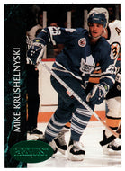 Mike Krushelnyski - Toronto Maple Leafs - Emerald Ice (NHL Hockey Card) 1992-93 Parkhurst # 411 Mint