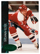 Sylvain Cote - Washington Capitals - Emerald Ice (NHL Hockey Card) 1992-93 Parkhurst # 431 Mint
