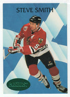 Steve Smith - Chicago Blackhawks - International Rising Star - Emerald Ice (NHL Hockey Card) 1992-93 Parkhurst # 444 Mint