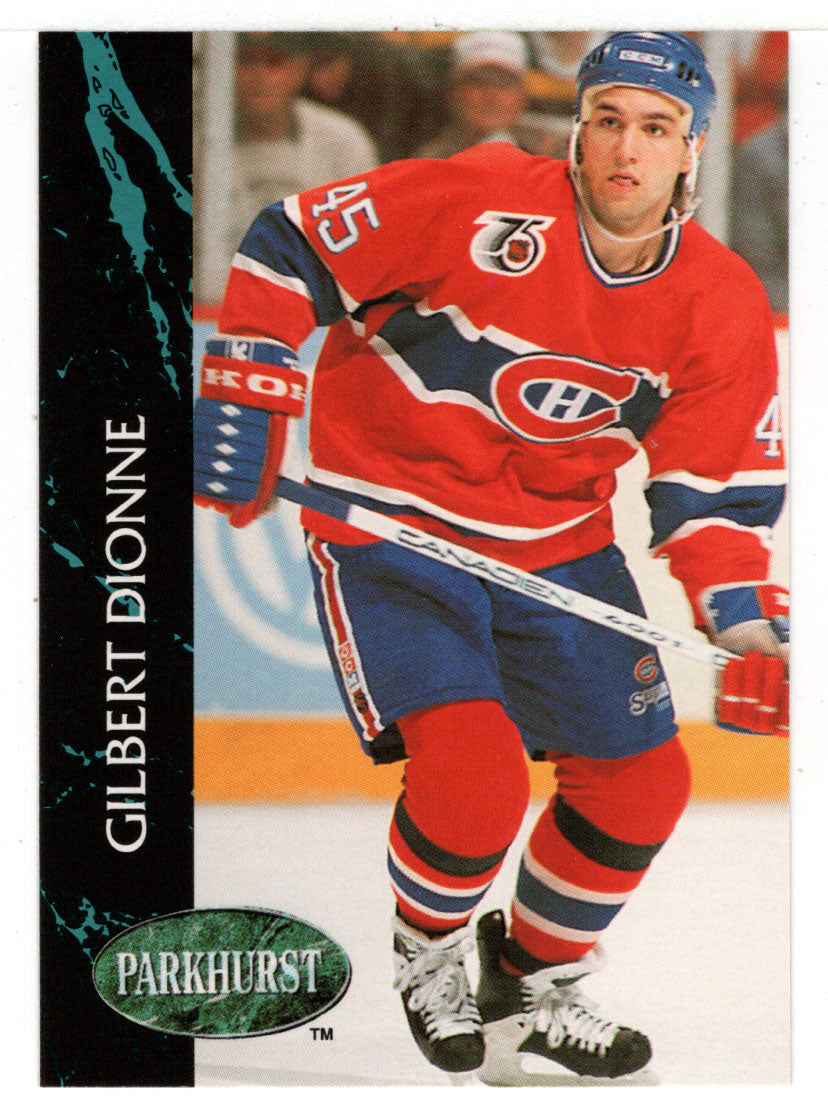 Gilbert Dionne - Montreal Canadiens - Previews (NHL Hockey Card) 1992-93 Parkhurst # PV3 Mint