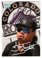 Dante Bichette - Colorado Rockies (MLB Baseball Card) 1993 Leaf Studio # 24 Mint