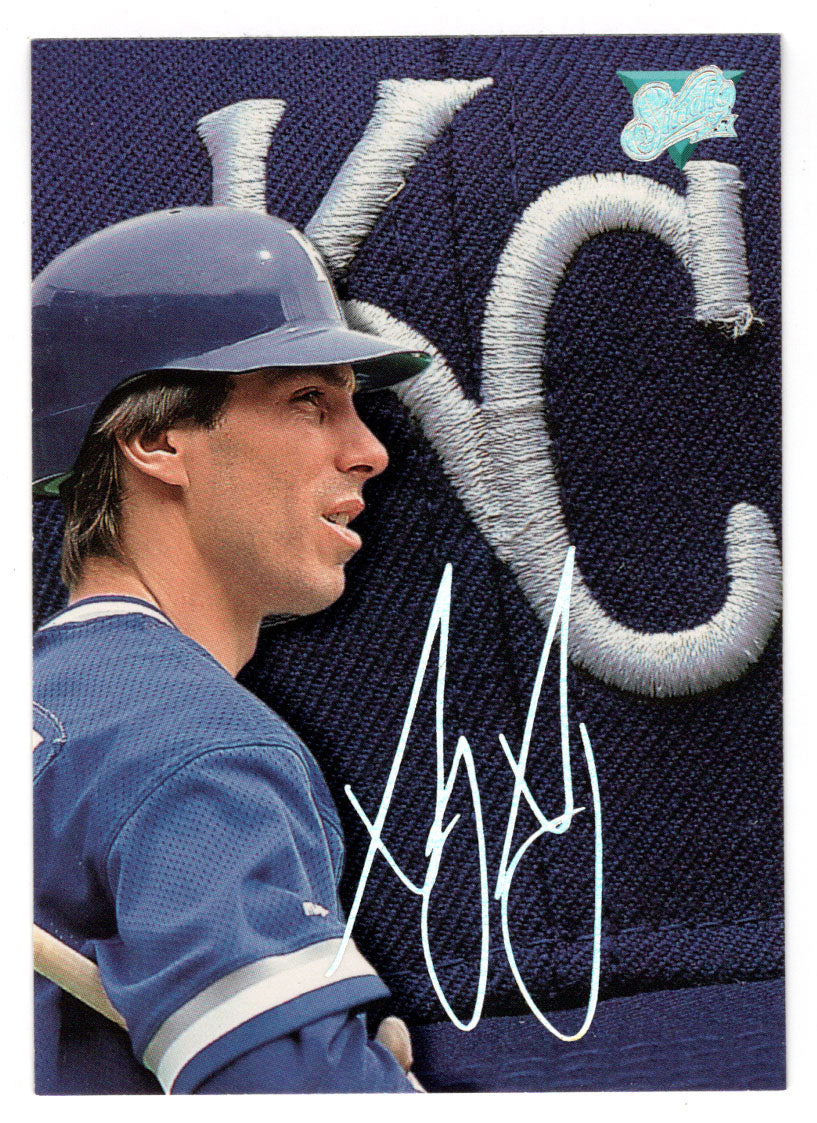 Greg Gagne - Kansas City Royals (MLB Baseball Card) 1993 Leaf Studio # 39 Mint