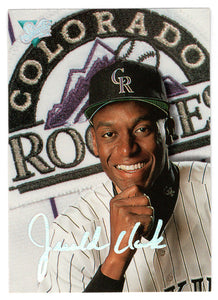 Jerald Clark - Colorado Rockies (MLB Baseball Card) 1993 Leaf Studio # 41 Mint
