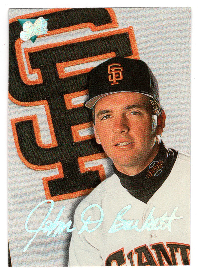 John Burkett - San Francisco Giants (MLB Baseball Card) 1993 Leaf Studio # 44 Mint