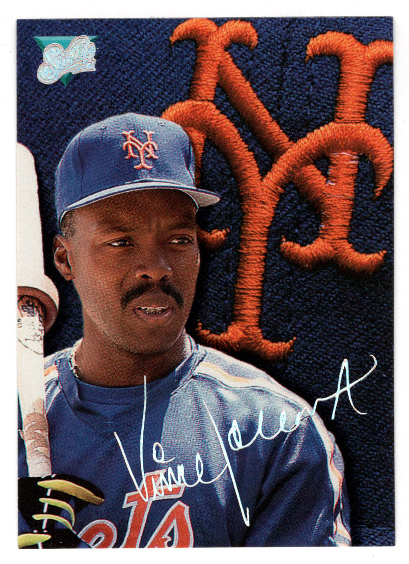 Vince Coleman - New York Mets (MLB Baseball Card) 1993 Leaf Studio # 56 Mint