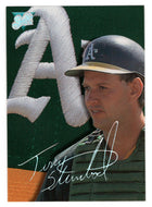 Terry Steinbach - Oakland Athletics (MLB Baseball Card) 1993 Leaf Studio # 57 Mint