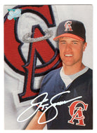 J.T. Snow RC - California Angels (MLB Baseball Card) 1993 Leaf Studio # 58 Mint