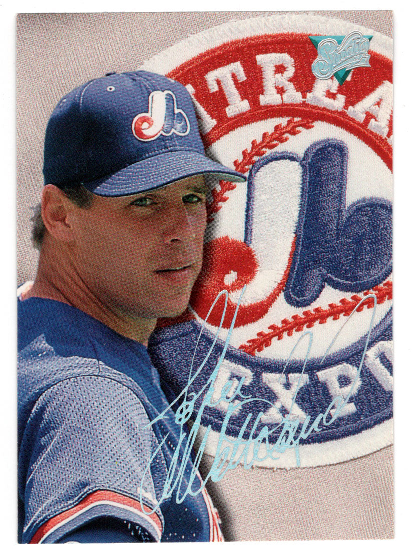 John Wetteland - Montreal Expos (MLB Baseball Card) 1993 Leaf Studio # 65 Mint