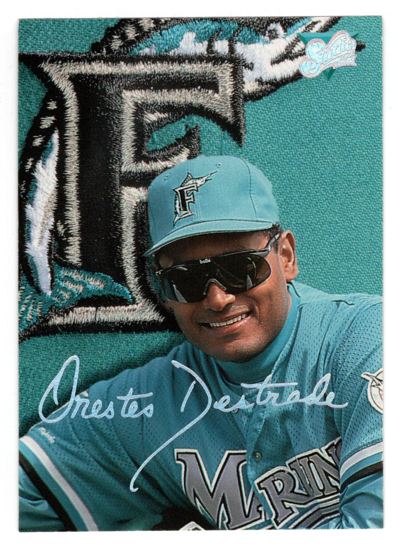 Orestes Destrade - Florida Marlins (MLB Baseball Card) 1993 Leaf Studio # 97 Mint
