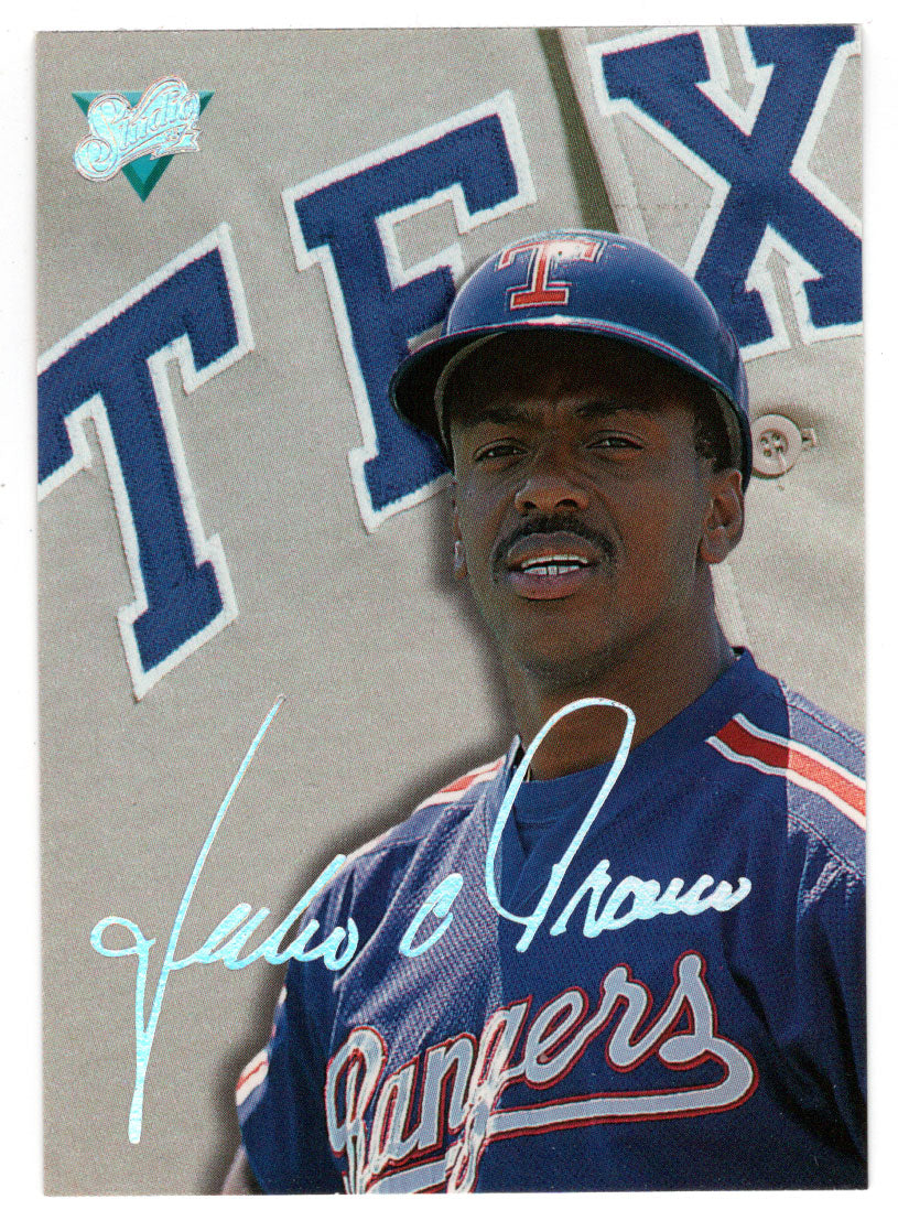 Julio Franco - Texas Rangers (MLB Baseball Card) 1993 Leaf Studio # 103 Mint