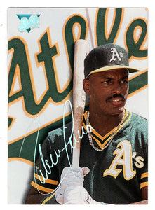 Ruben Sierra - Oakland Athletics (MLB Baseball Card) 1993 Leaf Studio # 113 Mint