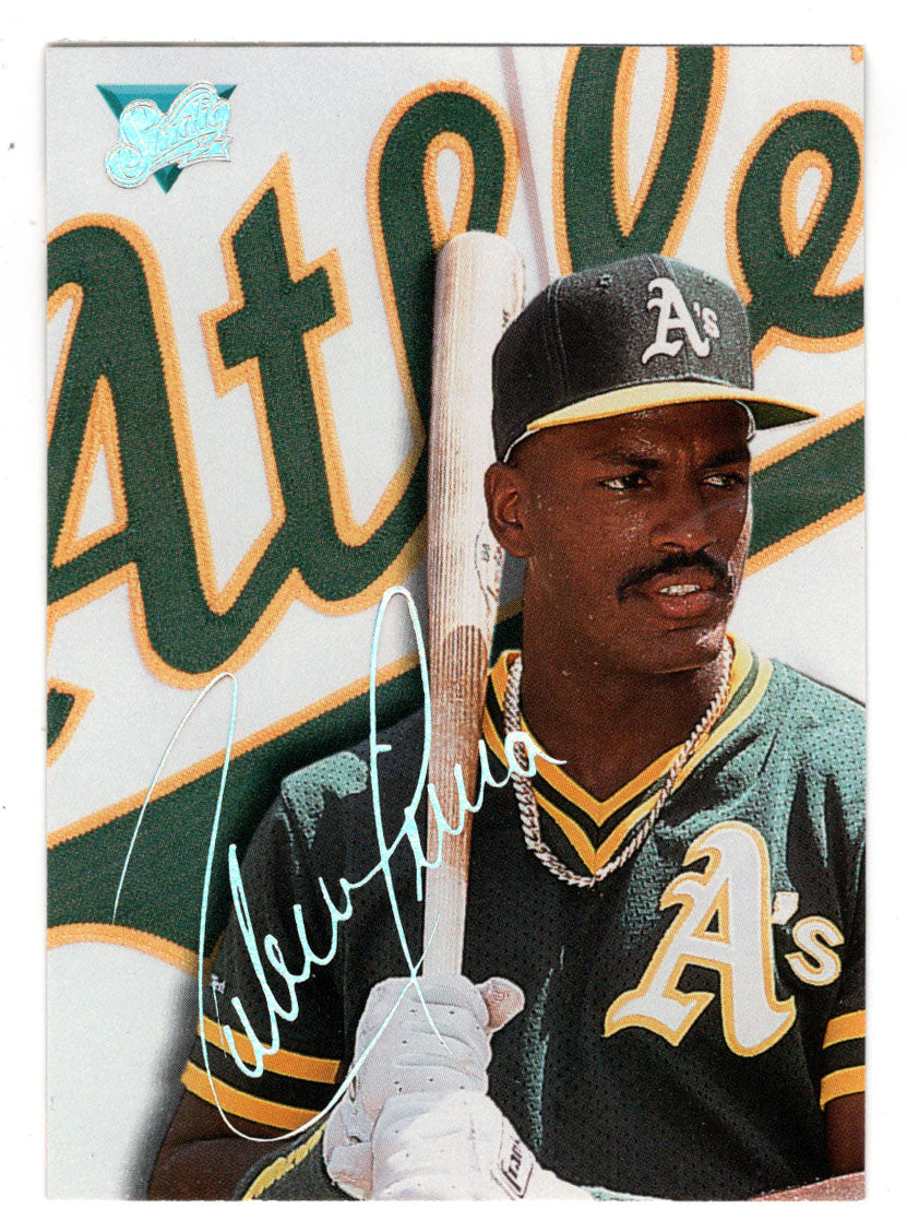 Ruben Sierra - Oakland Athletics (MLB Baseball Card) 1993 Leaf Studio # 113 Mint