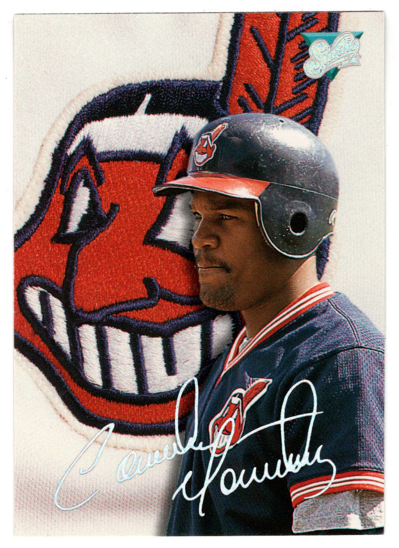 Carlos Martinez - Cleveland Indians (MLB Baseball Card) 1993 Leaf Studio # 125 Mint