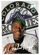 Charlie Hayes - Colorado Rockies (MLB Baseball Card) 1993 Leaf Studio # 136 Mint