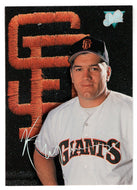 Kirt Manwaring - San Francisco Giants (MLB Baseball Card) 1993 Leaf Studio # 151 Mint
