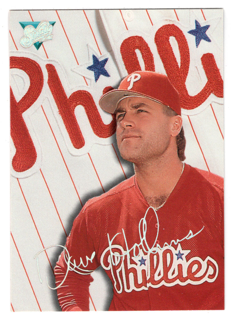 Dave Hollins - Philadelphia Phillies (MLB Baseball Card) 1993 Leaf Studio # 158 Mint